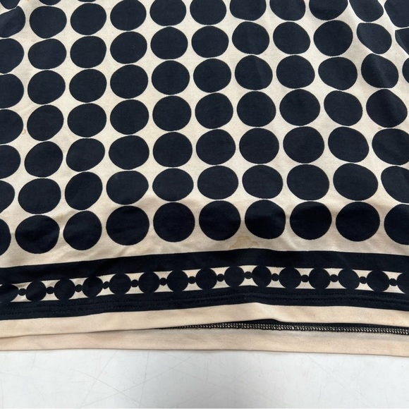 Custco Barcelona we white black dot midi dress skinny 2 L45-22 - Picture 5 of 6